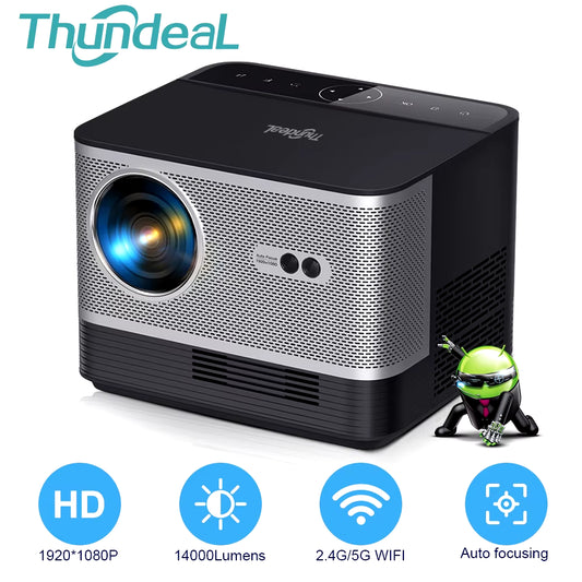 Full HD 1080P Portable Projector TDA5 Wifi Android Mini Projector IOS Mobile Phone TDA5W Beamer 4K Video Projecteur